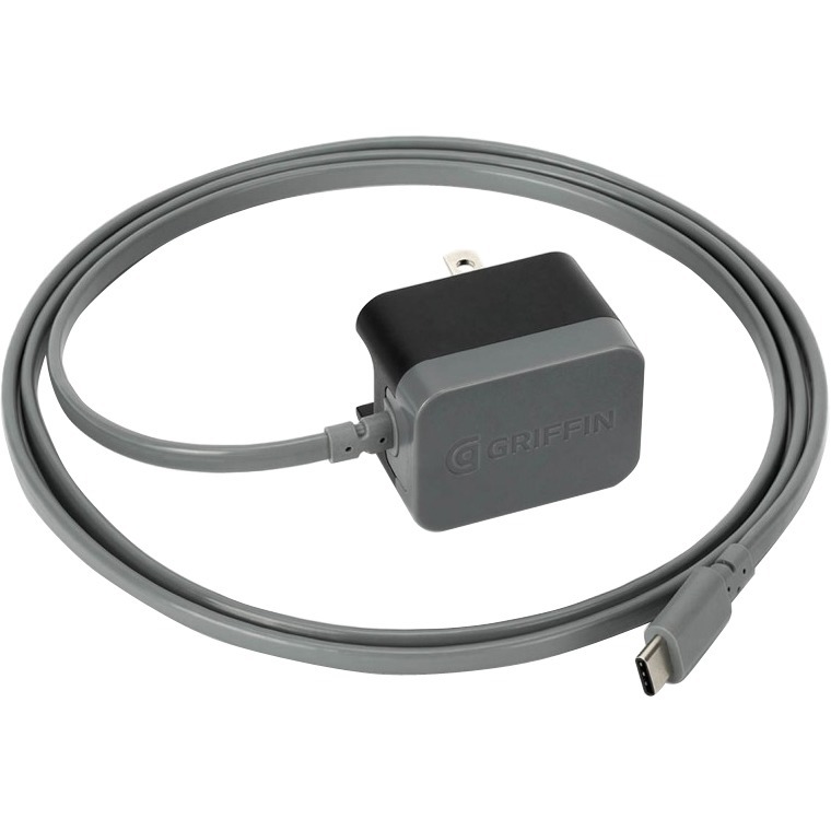 GRIFFIN USB-C WALL CHARGER 3.0 AMP, 4'