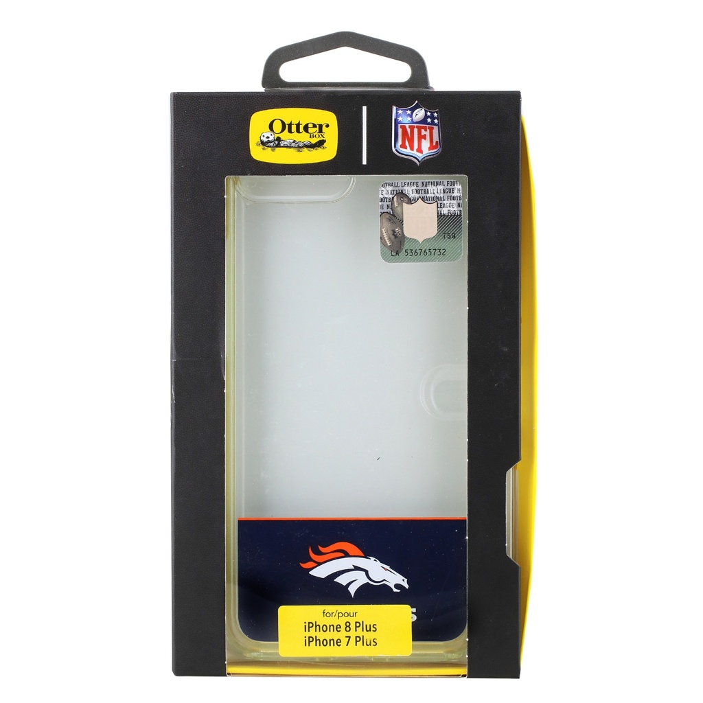 OTTERBOX NFL SYMMETRY SERIES CASE FOR IPHONE 8 PLUS & 7 PLUS (ONLY) - RETAIL PACKAGING - BRONCOS