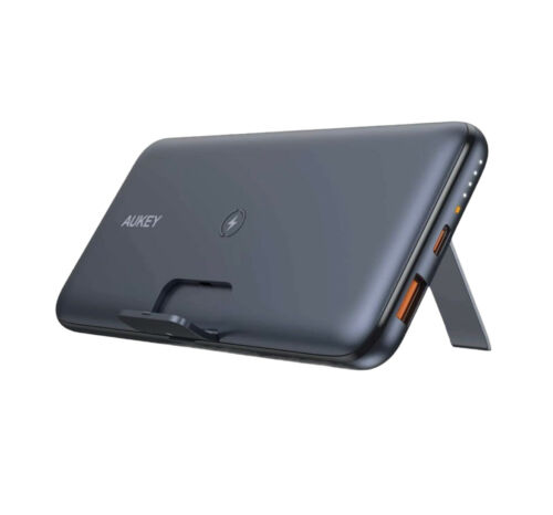 AUKEY BASIX PRO SERIES - 10000MAH WIRELESS CHARGING POWER BANK WITH POWER DELIVERY 3.0 AND QUALCOMM QUICK CHARGE 3.0