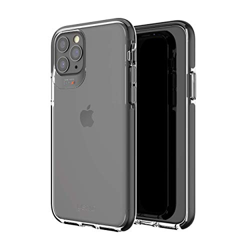 GEAR4 PICCADILLY SERIES HARD CASE FOR IPHONE 12 PRO & IPHONE 12 - CLEAR/BLACK