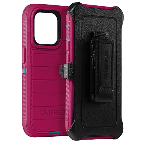 OTTERBOX DEFENDER PRO SERIES SCREENLESS EDITION CASE AND HOLSTER FOR IPHONE 14 PRO (ONLY) CANYON SUN