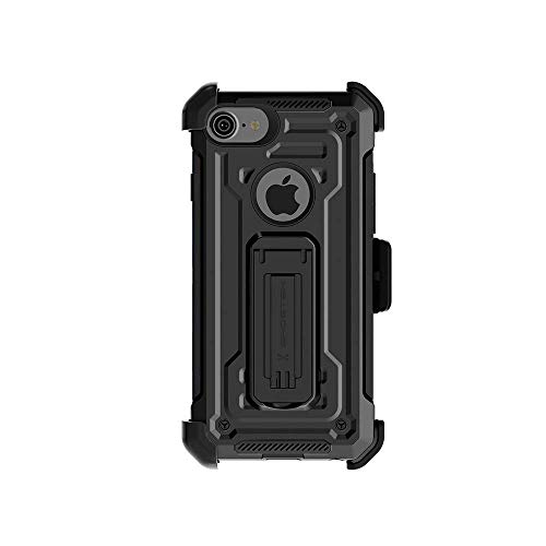 GHOSTEK IRON ARMOR DUAL LAYER SHOCKPROOF CASE FOR IPHONE 7 PLUS / 8 PLUS (BLACK)